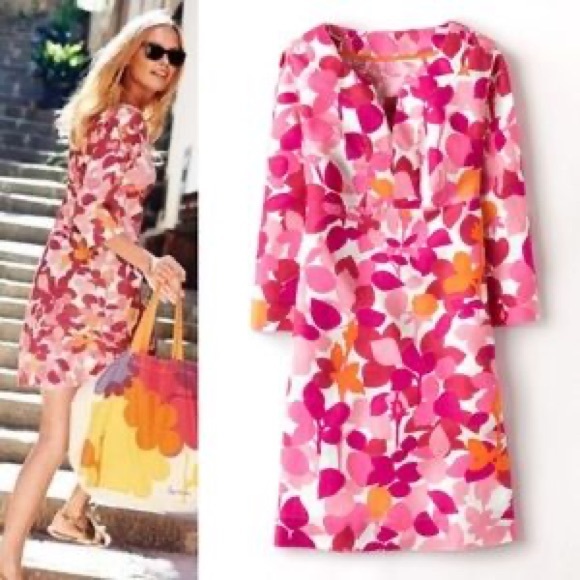 boden linen tunic dress